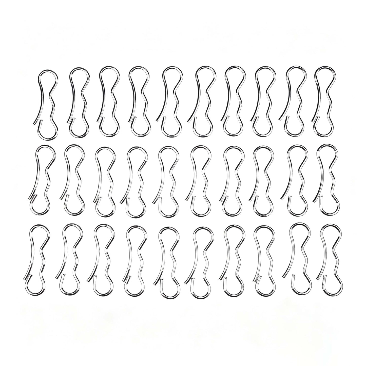 30 Pieces Metal Hook Hitch Pin 416-819 for Craftsman Tractor 247288841 247288810 247288852