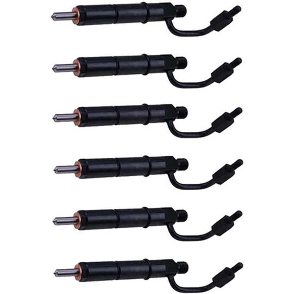 6Pcs Fuel Injector 193-2749 for Caterpillar CAT Engine 3064 3066 Excavator 311C 312C 320C - KUDUPARTS