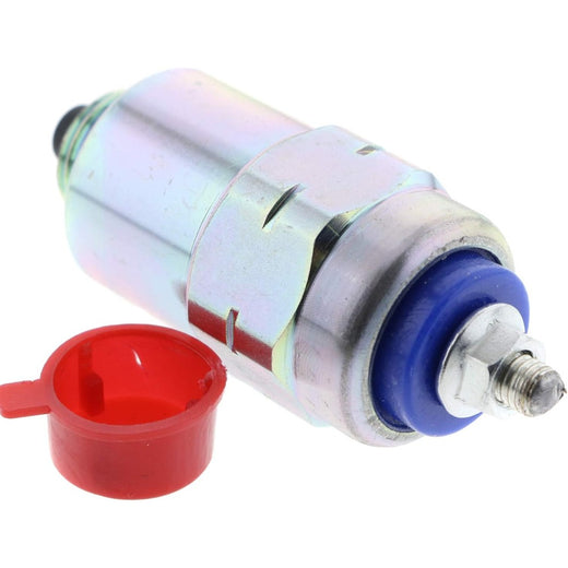 12V Fuel ShutOff Solenoid 83981012 for New Holland Ford 675E TS100 555E TS110 655E 575E TS115 655E HW320 555E 4610N TS90 575E 675E - KUDUPARTS