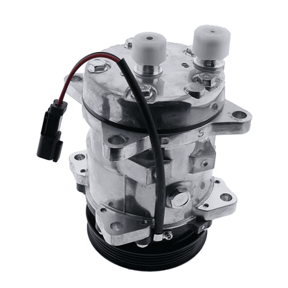 A/C Compressor 7363374 for Bobcat S550 S570 S590 S595 S630 S650 T550 T590 T595 T630 T650 E32 E35 E42 E45 E50 E55 E85
