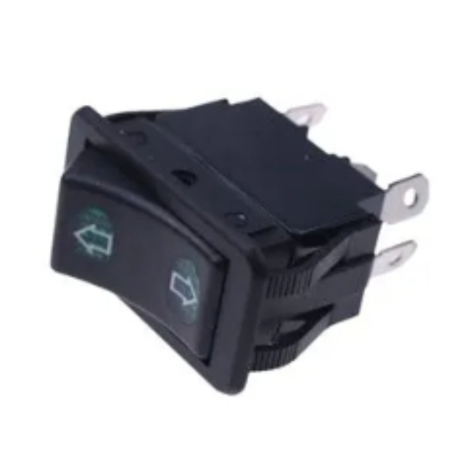 Turn Signal Rocker Switch 131691A1 for New Holland Loader C227 C234 C237 C245 L213 L215 L216 L221 LV80 U80 U80B U80C - KUDUPARTS