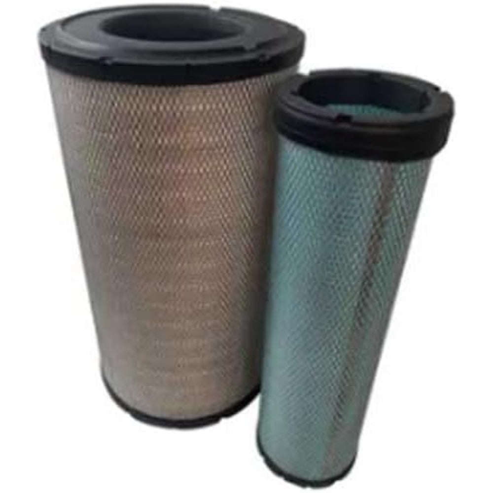 Air Filter Kit 4459549 and 4459548 for Hitachi Excavator ZX330 ZX330-3 ZAX330-3 ZAX350-3 ZX350-3 ZX360LC-3 ZX400LCH-3 ZX500W - KUDUPARTS