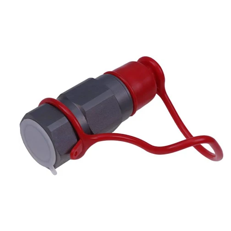 3/4" SAE Thread 1/2 Body Male Flat Faced Quick Coupler 7246777 7010842 6674688 6667808 for Bobcat Loader 542 653 751 753 763 773 853 863 864 873 963 7753 - KUDUPARTS