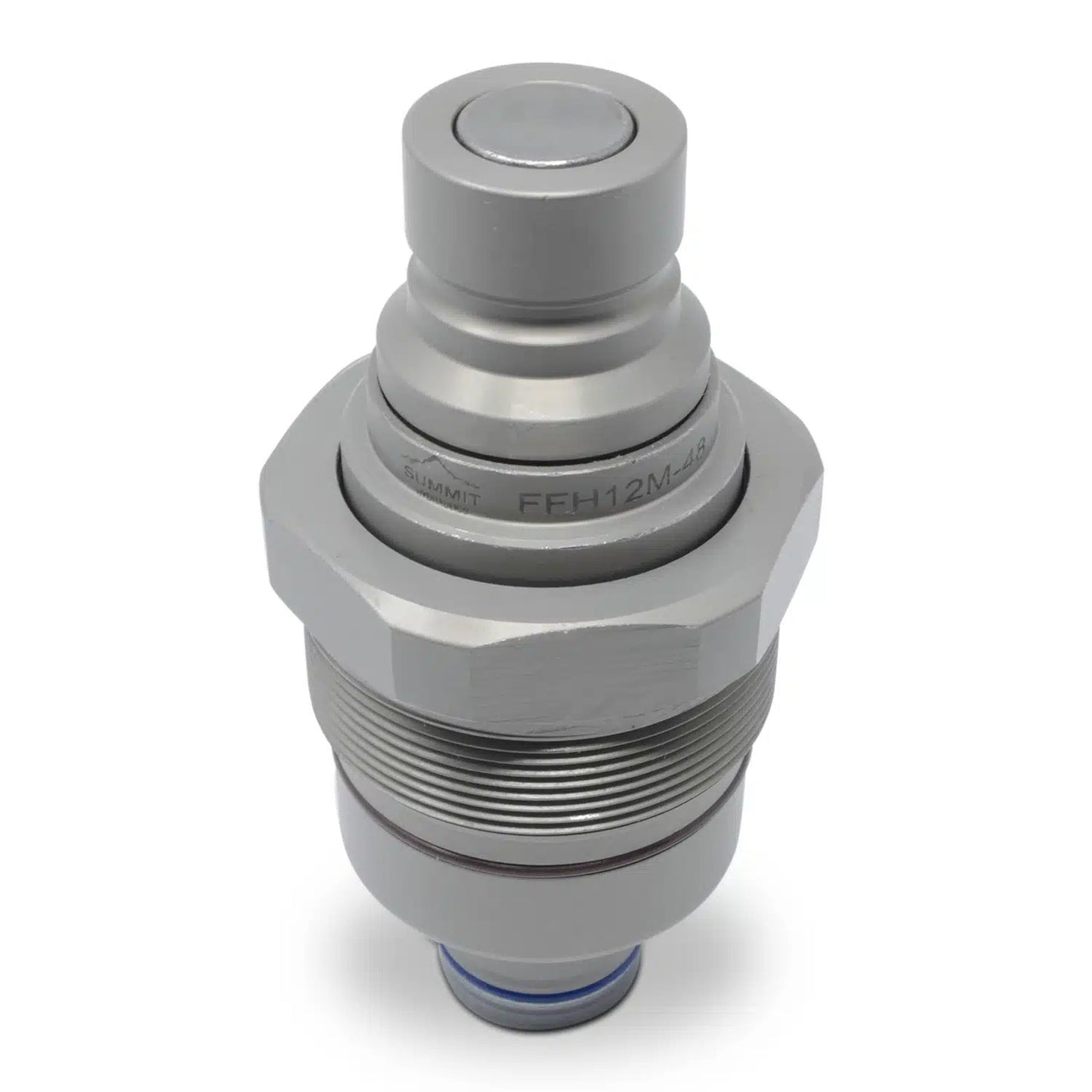 3/4" SAE Thread 1/2" body Flat Face Quick Connect Coupler Set for Bobcat Skid Steer Caterpillar John Deere CASE Volvo Gehl Kubota