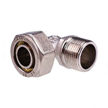 3/4 Tubing x 3/4" Male NPT Maxline 90° Elbow M8088 for Compressed Air Piping