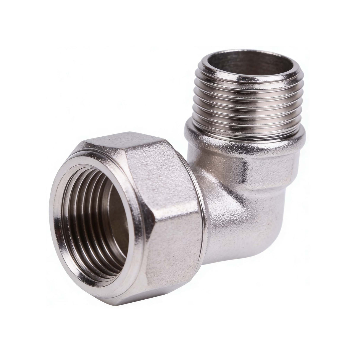 3/4 Tubing x 3/4" Male NPT Maxline 90° Elbow M8088 for Compressed Air Piping - KUDUPARTS