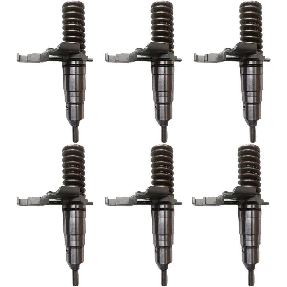 6 Pcs Fuel Injector 127-8225 0R-8469 for Caterpillar CAT Engine 3116 - KUDUPARTS