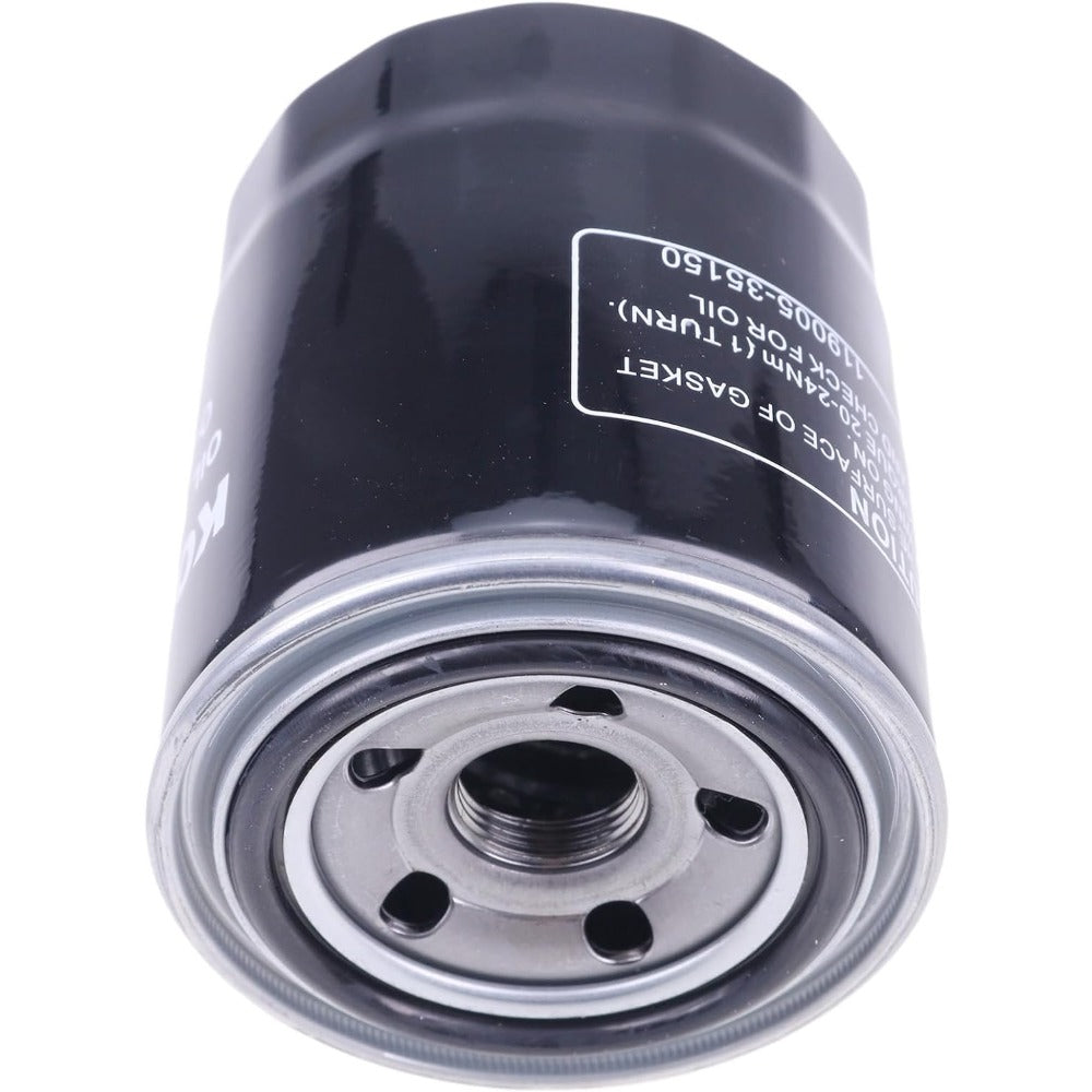 Oil Filter MIU800650 for Yanmar Engine 3TNV88 4TNV98C John Deere Excavator 27D 30G 35G 50D 60D 60G 75G 85G 85P E36ZS - KUDUPARTS