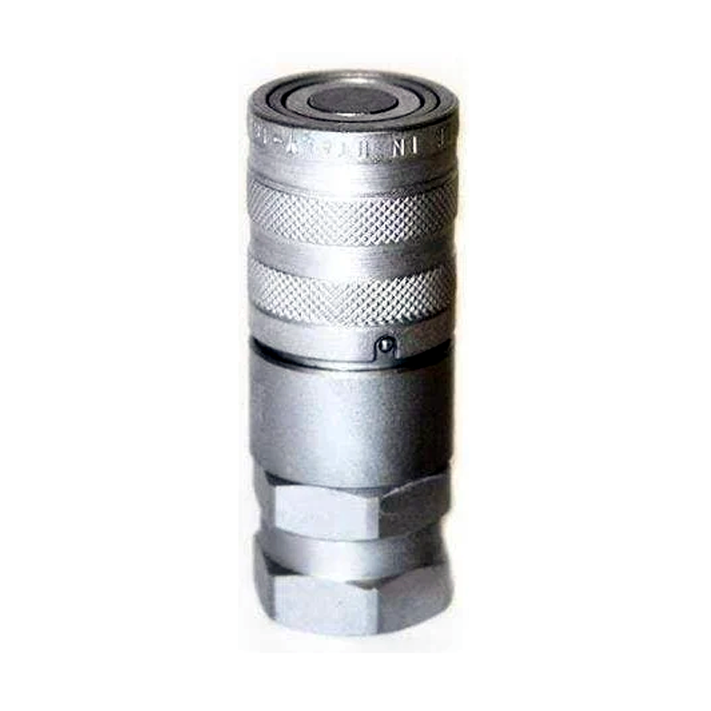 3/8" Body Hydraulic Female Flat Face Quick Coupler 7246788 for Bobcat Skid Steer Loader 418 443 450 453 773 S650 - KUDUPARTS