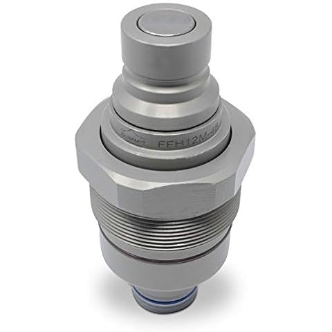 3/8" Male Hydraulic Flat Face Quick Coupler 7246798 for Bobcat V519 V723 5600 5610 - KUDUPARTS