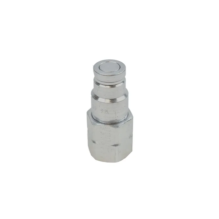 3/8 Thread 3/8" BSP Flat Face Male & Female Coupling 45/910700 45/910600 for JCB 406 409 420 2CX 3CX 412S 4C 528-70 - KUDUPARTS
