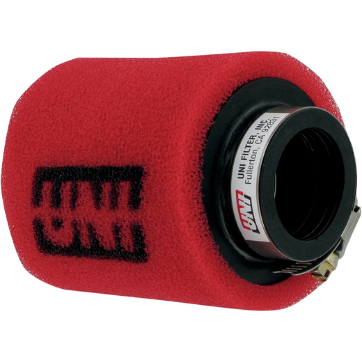 38mm I.D. x 102mm Length 2-Stage Angle Pod Universal Clamp-on Air Filter UP-4152AST for Motorcycle Go-kart Tractor - KUDUPARTS