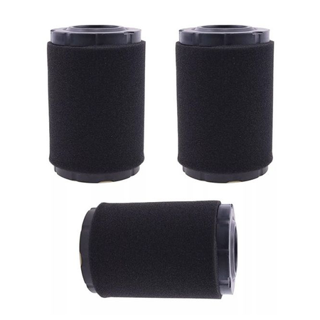 3 Air Filters MIU13038 MIU14496 for Briggs & Stratton 31P677 John Deere Z545R Z735E Z735M 44 46 D170 LA105 LA115 S220 X330 - KUDUPARTS