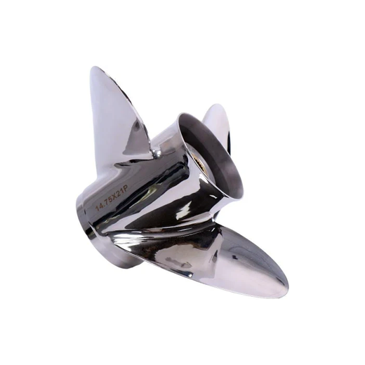 3 Blade Right Hand Stainless Steel Propeller 3860709 for Volvo Penta Outdrive SX-M1 SX-M SX-MTD3 - KUDUPARTS