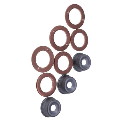 Kit de sellos de inyector de 3 cilindros con protección térmica 19077-53650 para motor Kubota 05 03E V3