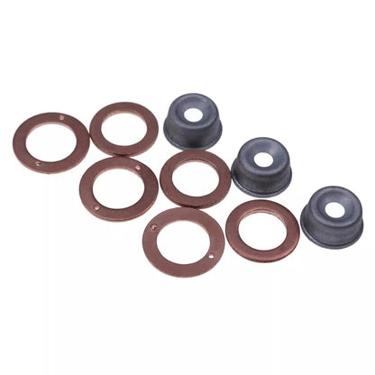 3 Cylinder Injector Seal Kit with Heat Shield 19077-53650 for Kubota Engine D662 D722