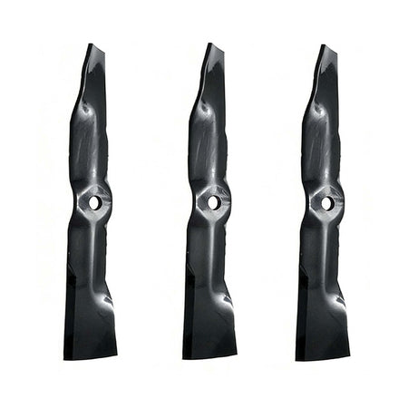 3 PCS Blade M115496 for John Deere Tractor G100 G525 GS30 GS45 GS75 GT225 GT235 - KUDUPARTS