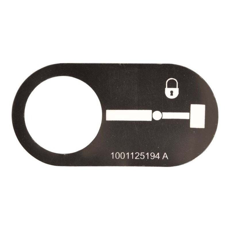 3 PCS Jib Stow Decal 1001125194 for JLG Boom Lift 1500SJ 1850SJ 340AJ - KUDUPARTS