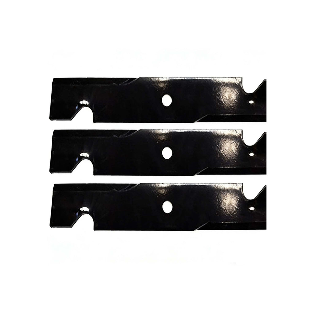3 Pack High Flow Blades 107-3192-03 for Dr Versa-Pro-Z Snapper PMA480 Lawn Mower - KUDUPARTS