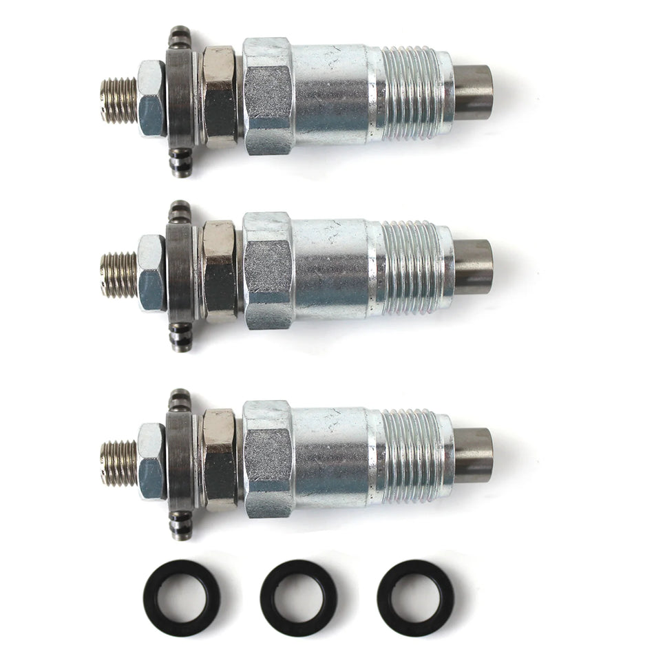 3PC Fuel Injector 15271-53000 for Kubota Tractor L185 L245 L2050 L295 L2350 L235 L275 L175 L225 L225DT (Ship to US Only)