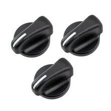 3 Pcs AC Heater Control Knob 5011218AC for Jeep Wrangler Dodge Ram Van 1500 2500 3500