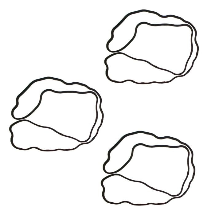 3Pcs Cylinder Head Cover Gasket 1G911-14523 for Kubota Engine V1903 V2203 V2003 V2403