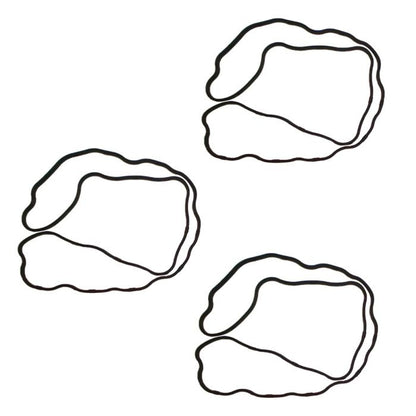 3Pcs Cylinder Head Cover Gasket 1G911-14523 for Kubota Engine V1903 V2203 V2003 V2403