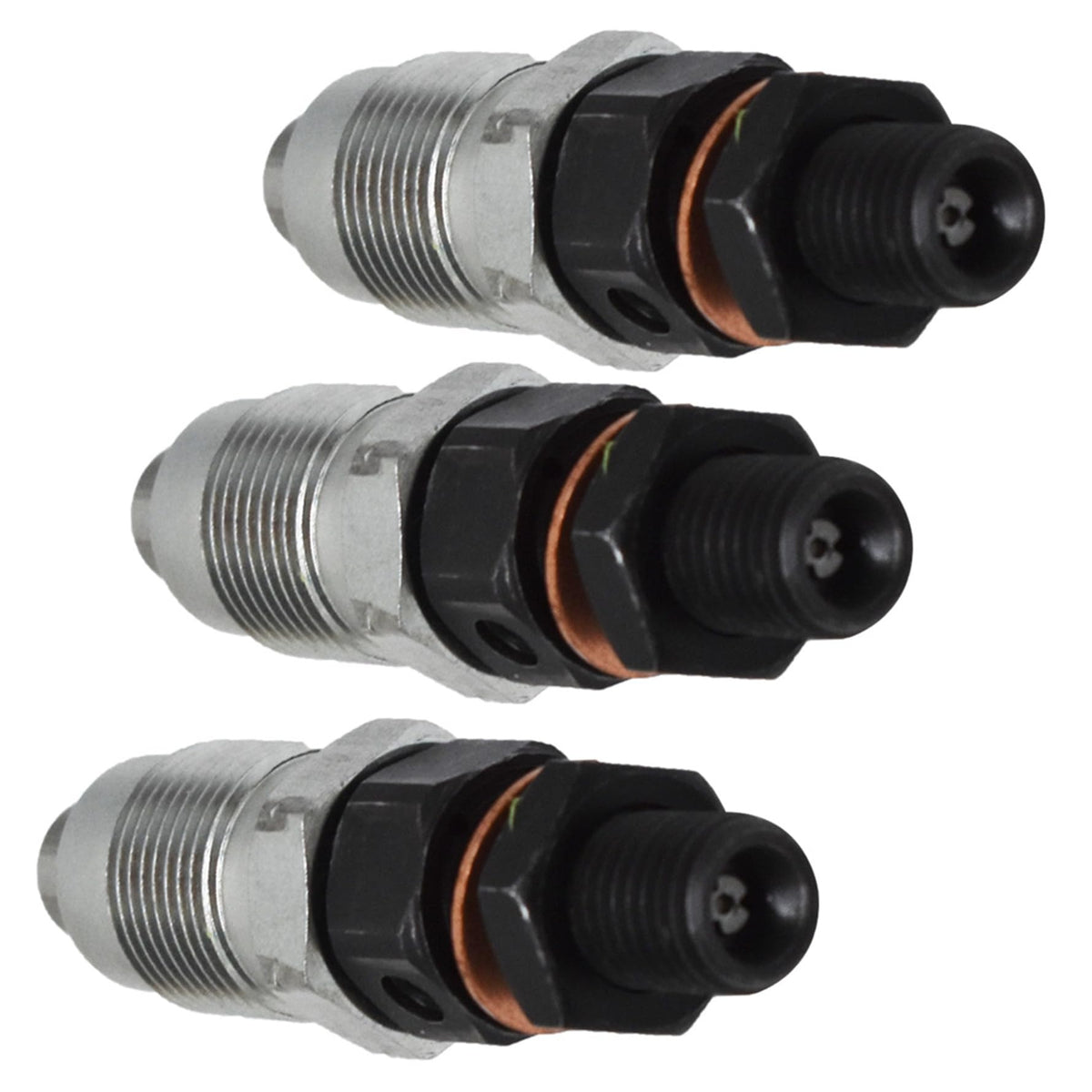 3Pcs Fuel Injector 25-15318-00 for Kubota D722 Carrier CT3-44TV CT2-29 Engine - KUDUPARTS