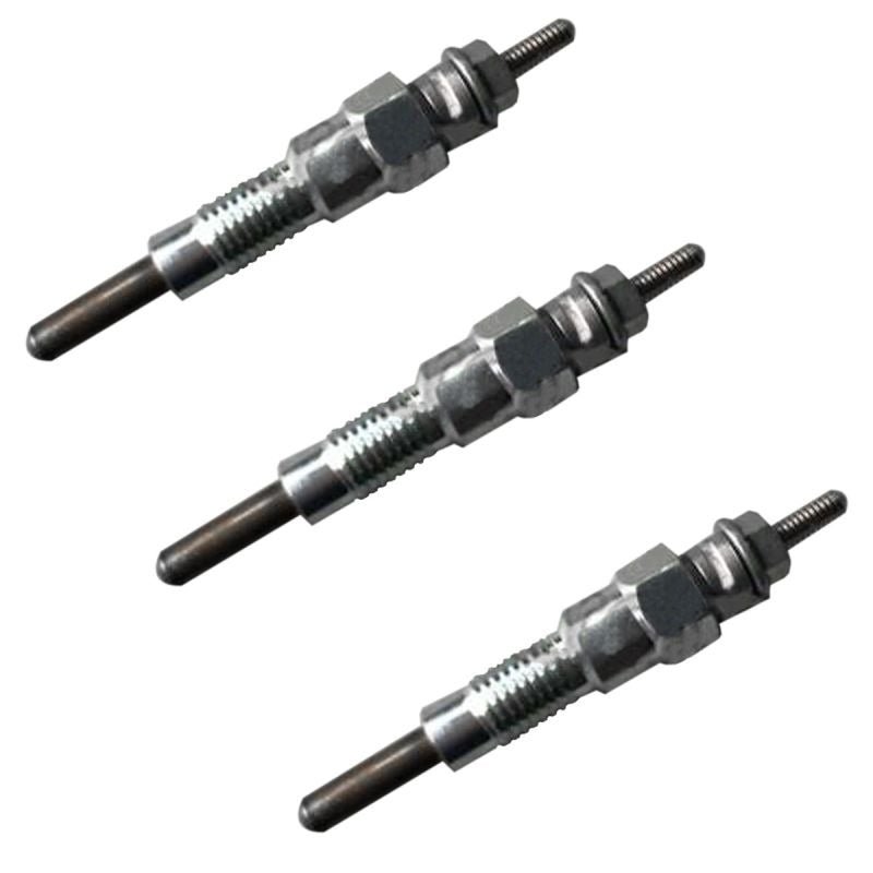 3Pcs Fuel Injector Glow Plug 6599047 for Kubota Engine D750 Bobcat Skid Steer Loader 220 543 553 443 453 Excavator 320