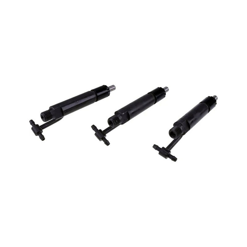 3 inyectores de combustible YM729500-53200 para motores Komatsu 3D78N-1A, 3D82AE-3E, 3D82AE-3G y 3D82E-3B, excavadora PC27R-8