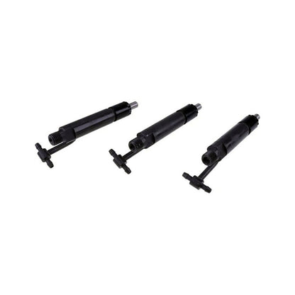 3 inyectores de combustible YM729500-53200 para motores Komatsu 3D78N-1A, 3D82AE-3E, 3D82AE-3G y 3D82E-3B, excavadora PC27R-8