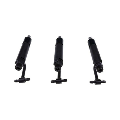 3 inyectores de combustible YM729500-53200 para motores Komatsu 3D78N-1A, 3D82AE-3E, 3D82AE-3G y 3D82E-3B, excavadora PC27R-8