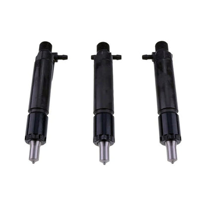 3 inyectores de combustible YM729500-53200 para motores Komatsu 3D78N-1A, 3D82AE-3E, 3D82AE-3G y 3D82E-3B, excavadora PC27R-8
