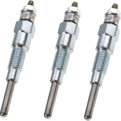 3Pcs Glow Plugs 16281-65510 for Kubota Engine D905 D1005 D1105 D1305