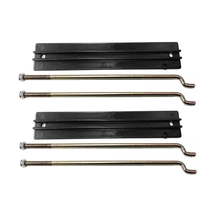 3 Pieces 36V/48V Battery Hold Down Plate And Rod 1013683 101090801 for Club Car Golf Cart DS 1998-2005