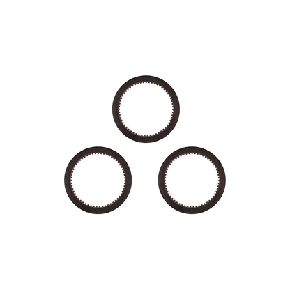 Disques d'embrayage 59 dents D50040, 3 pièces, pour tracteur Case 350B, chargeur 480C, 580C, 580SE, chariot élévateur 584C, 585C, 586D