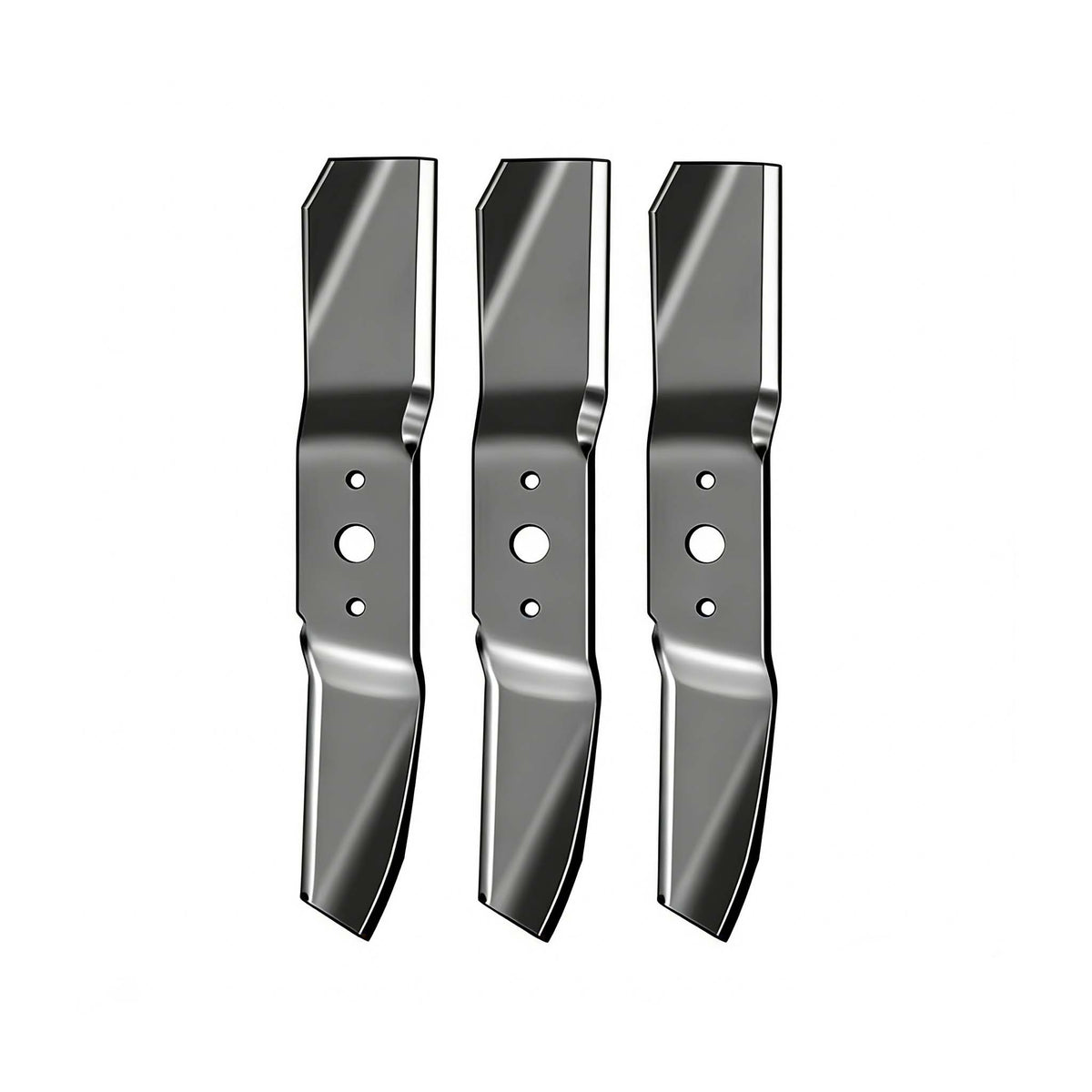3 Pieces Blade 742-3036 759-3939 for Cub Cadet Mower 208 2518-44 364 59A30009 ENFORCER 44 GT2544 - KUDUPARTS