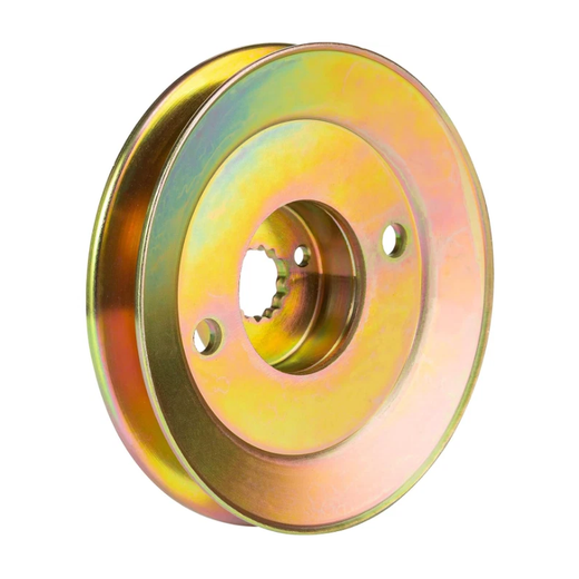 3 Pieces Deck Spindle Pulley M163464 M154394 for Briggs & Stratton Engine 40H777 445577 44L777 44Q977 John Deere Mower Z425 Z435 Z445 - KUDUPARTS