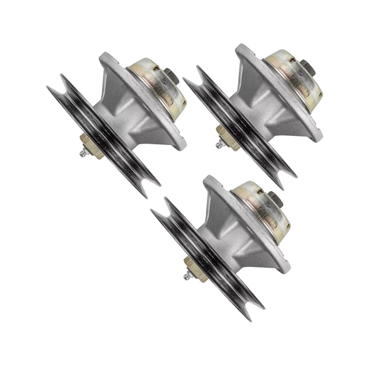 3 Pieces Deck Spindles AM121342 AM121229 for John Deere Tractor 320 325 345 355D GT242 GT262 GT275 - KUDUPARTS