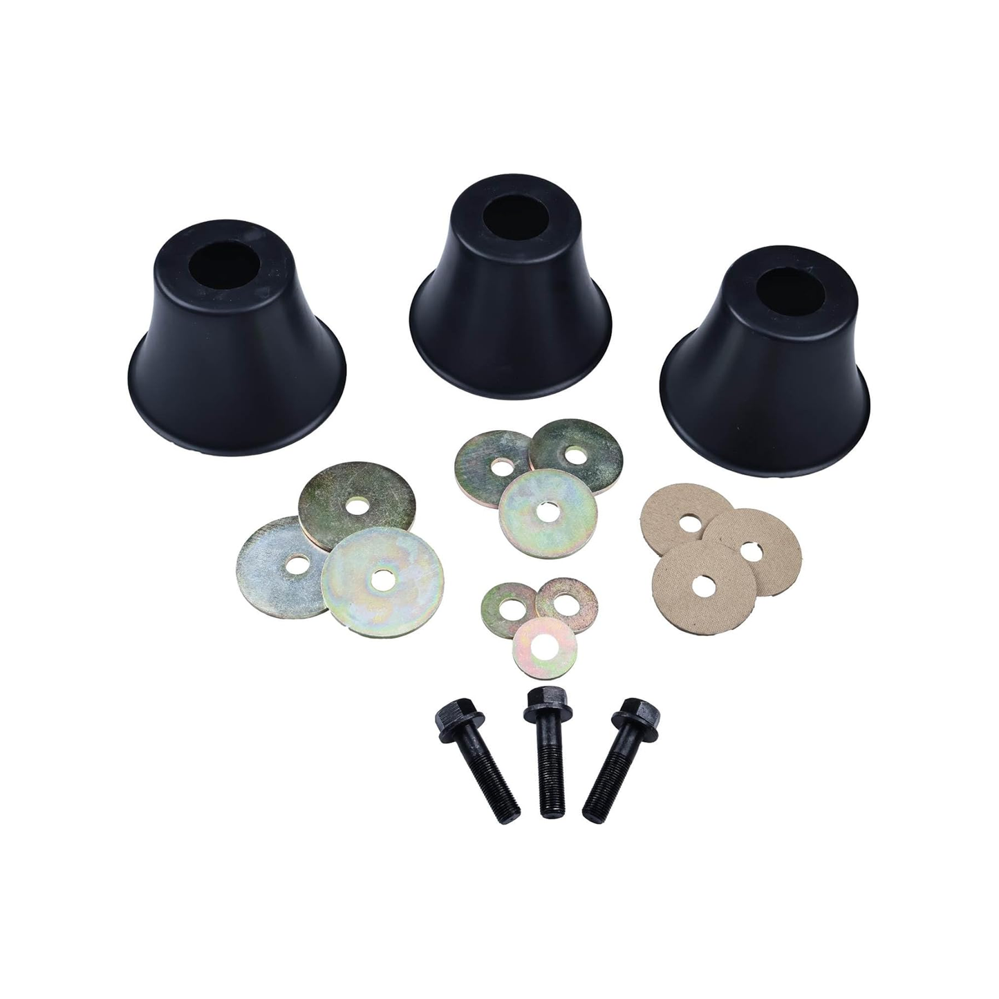 3 Pieces Deflector Cone & Washer Kit With Blade Bolt 423680 257061 257055 421200 243583 257057 for Grasshopper Mower