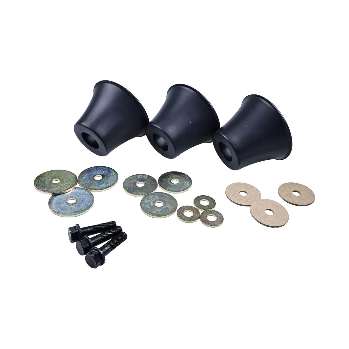 3 Pieces Deflector Cone & Washer Kit With Blade Bolt 423680 257061 257055 421200 243583 257057 for Grasshopper Mower