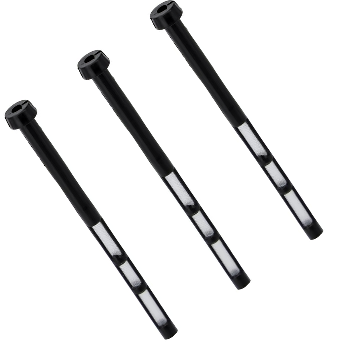 3 Pieces Fuel Filter 751-10358 951-10358 for MTD 1P65MC 1X65CU White Outdoor 1P65FU 1P70FU Engine Combine CC94M CC46ES RM105 RM210 RM2210