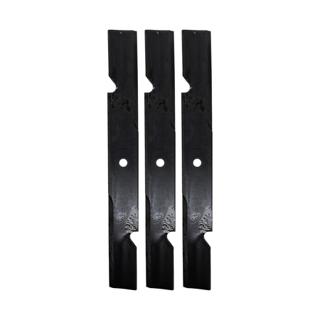 3 Pieces Lawn Mower Blade 5101755S for Ferris 61" Deck IS1500ZX IS2000Z IS2100Z IS2500Z IS2600Z IS3100Z IS3200Z IS500Z IS5100Z IS700Z - KUDUPARTS