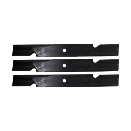 3 Pieces Lawn Mower Blade 5101755S for Ferris 61" Deck IS1500ZX IS2000Z IS2100Z IS2500Z IS2600Z IS3100Z IS3200Z IS500Z IS5100Z IS700Z - KUDUPARTS