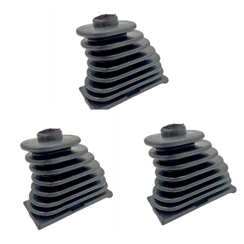 3 Pieces Rubber Lever Boot 53233-23320-71 for Toyota Forklift 7-8FD10-30 7FB10-30 8FBN15-30 7FG10-45 - KUDUPARTS