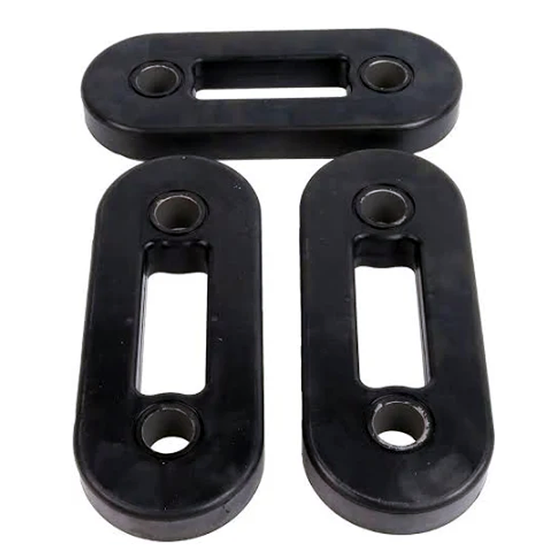 3 Pieces Rubber Shock Blocks 27351 for Western Fisher Mower Suburbanite Homesteader Plow - KUDUPARTS
