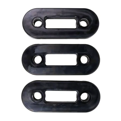 3 Pieces Rubber Shock Blocks 27351 for Western Fisher Mower Suburbanite Homesteader Plow