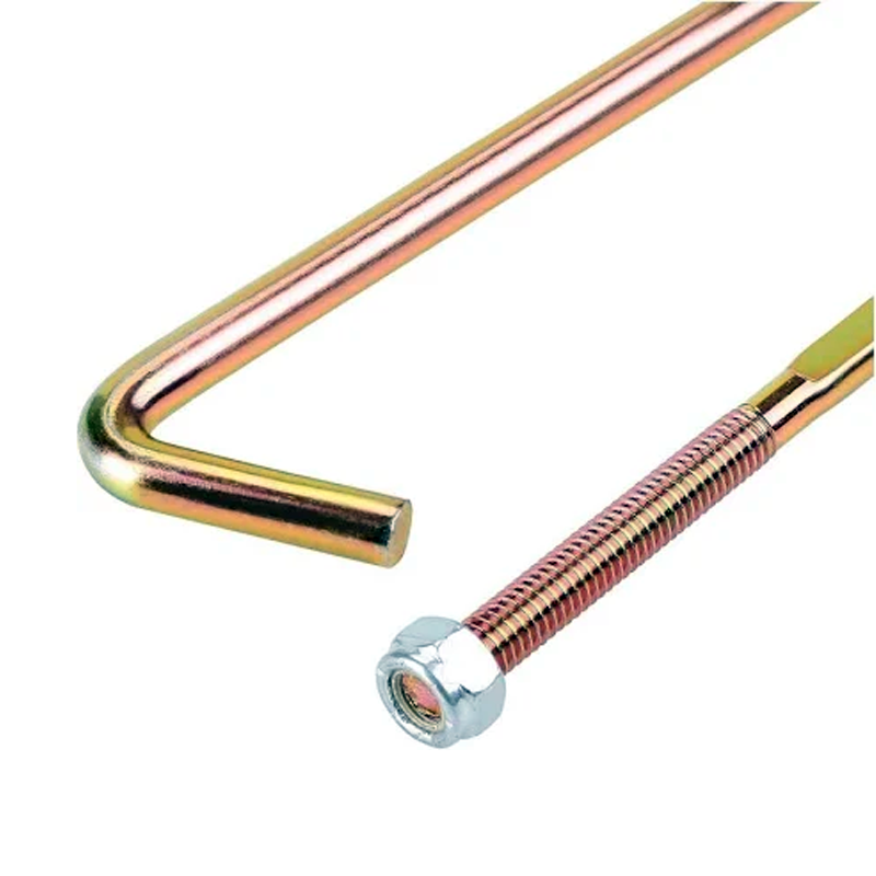 3 Piexes Battery Hold Down Rod J-Bolt Nut 11098G6 00571G2 602896 for EZGO Golf Cart RXV Electric 2008-up