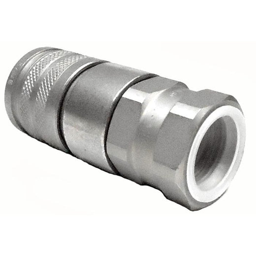 3/8" Body Hydraulic Female Flat Face Quick Coupler 7246788 for Bobcat Skid Steer Loader 418 443 450 453 773 S650 - KUDUPARTS