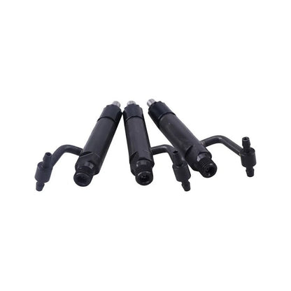 Lot de 3 injecteurs de carburant YM729609-53200 pour moteur Komatsu 3D82AE-3E D82AE-3G 3D82AE-3H 3D82AE-3HB